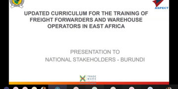 Kenya-Burundi stakeholders validate new Freight Forwarders training curriculum.