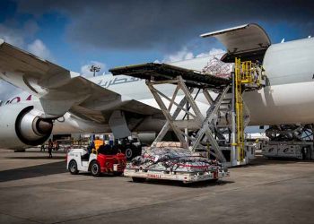 Air cargo demand reaches all-time high in March.
