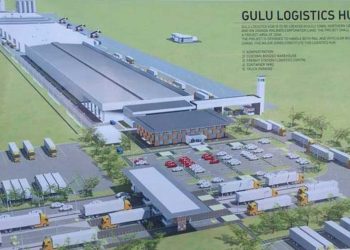 Construction of Gulu Logistics Hub 65 percent complete.