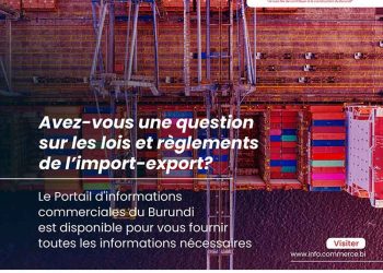 Burundi launches export-import information portal