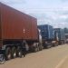 Trucks at Malaba Border. IMAGE COURTESY
