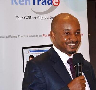 Amos Wangora, Immediate Former CEO Kenya Trade Network Agency (KENTRADE). Image Courtesy