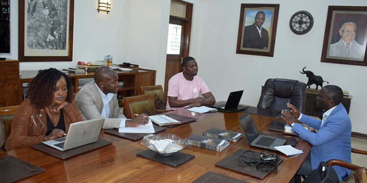 FEAFFA Meeting with TRAFFIC ORG in Arusha