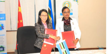 Chinese Ambassador to Tanzania and the EAC, H.E. Chen Mingjian at EAC Headquarters in Arusha | IMAGE COURTESY EAC