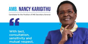 Amb. Nancy Karigithu, candidate for the role of the Secretary General of the International Maritime Organization (IMO) | Image Courtesy