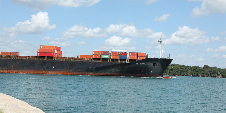 A Ship at the Port of Mombasa | IMAGE COURTESY