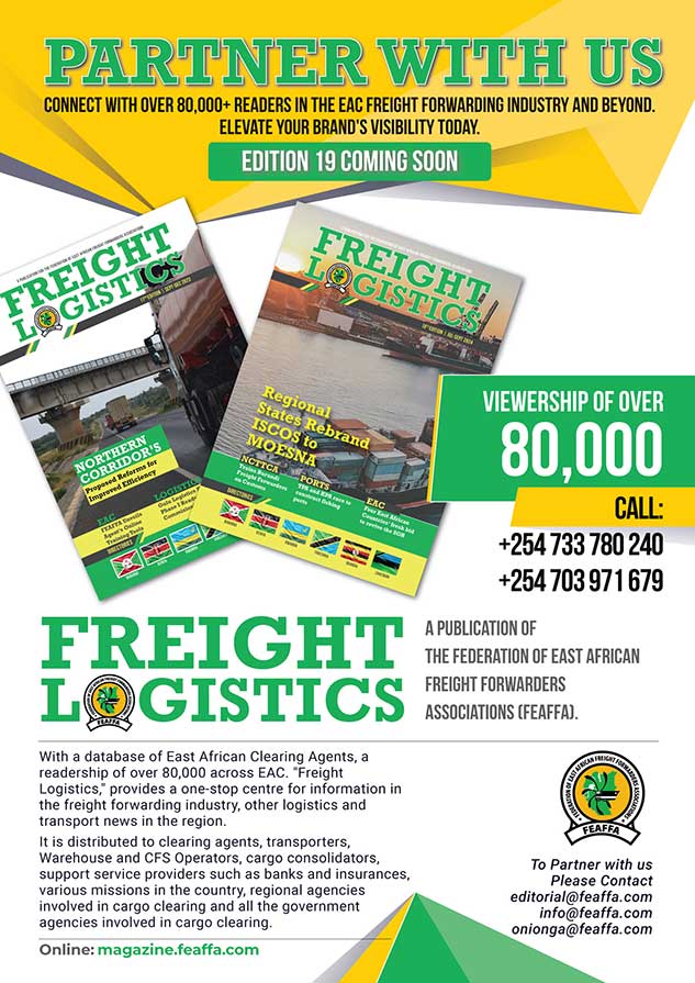 Freight Logistics Magazine Edition 19 Advert