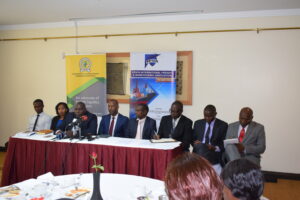 A past press conference on Self-regulation of Clearing and Forwarding Agents in Kenya | Photo Courtesy