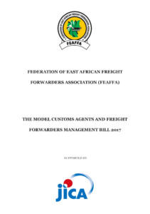 Model Customs Agents and Freight Forwarders Management Bill (2017)